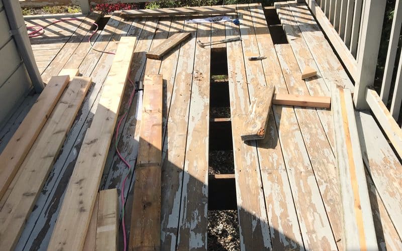 Deck and Painting Repair