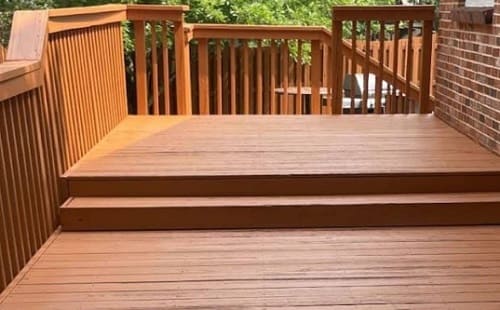 Deck and Painting Repair Example 1