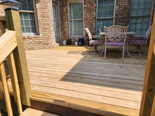 Deck and Painting Repair Example 3
